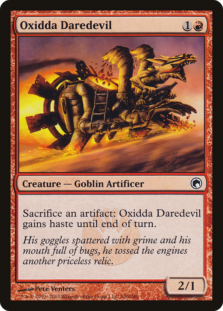 Image of Oxidda Daredevil (SOM-100) - Scars of Mirrodin Foil