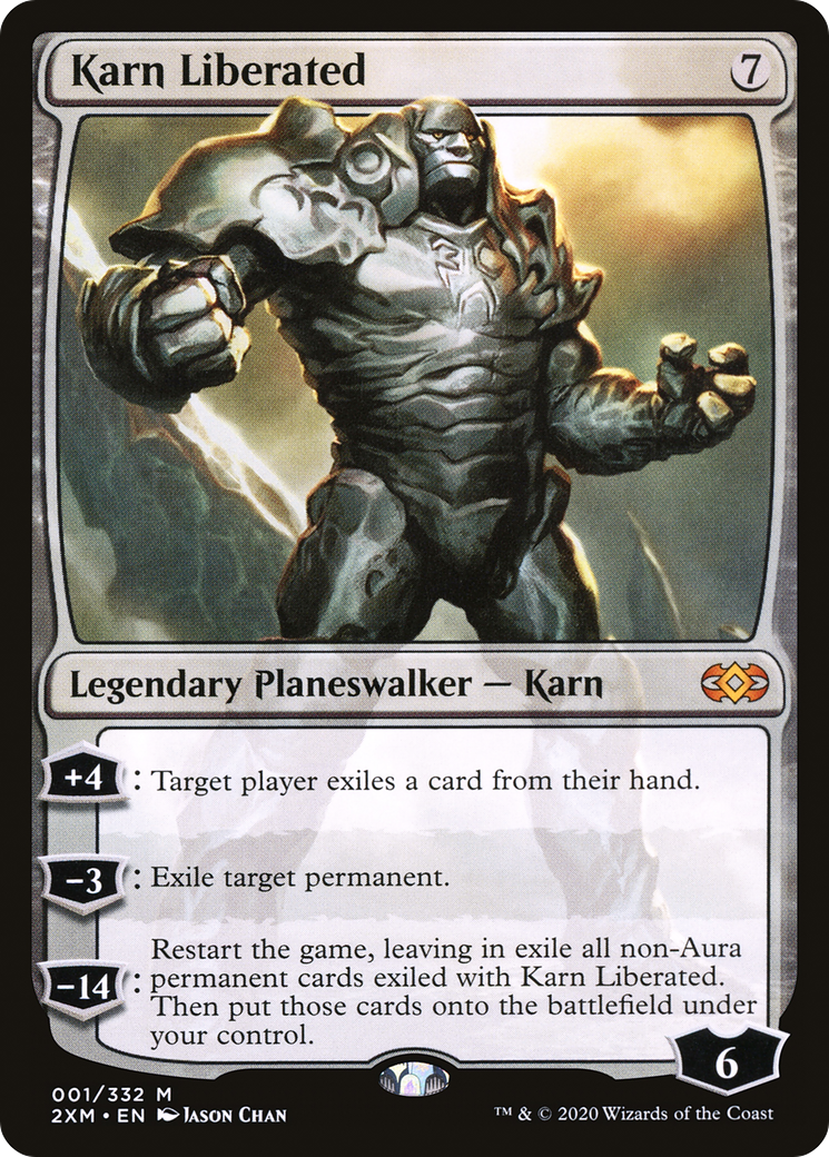 Image of Karn Liberated (2XM-001) - Double Masters Foil