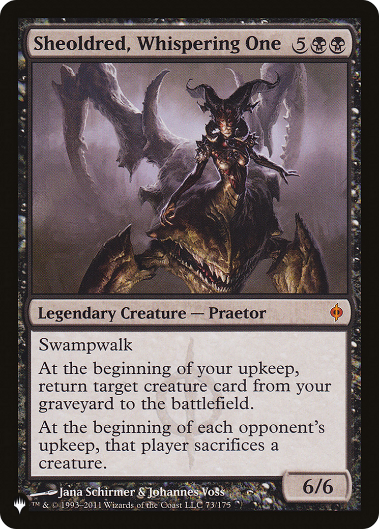 Image of Sheoldred, Whispering One (LIST-NPH-73) - The List