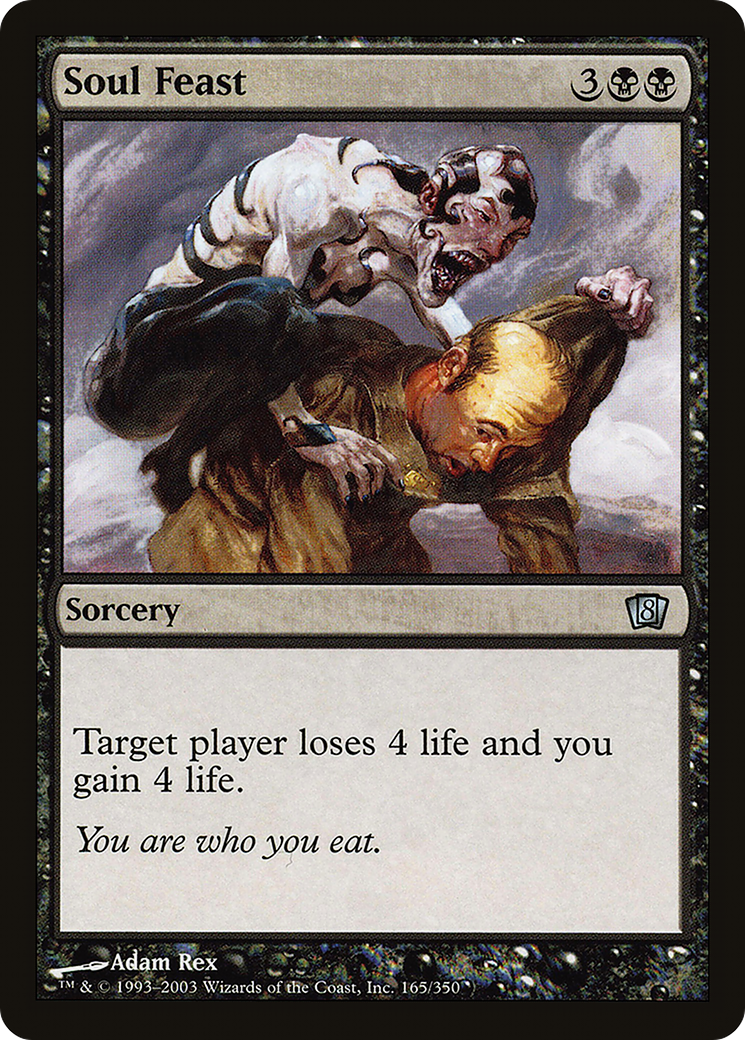 Image of Soul Feast (8ED-165★) - 8th Edition Foil
