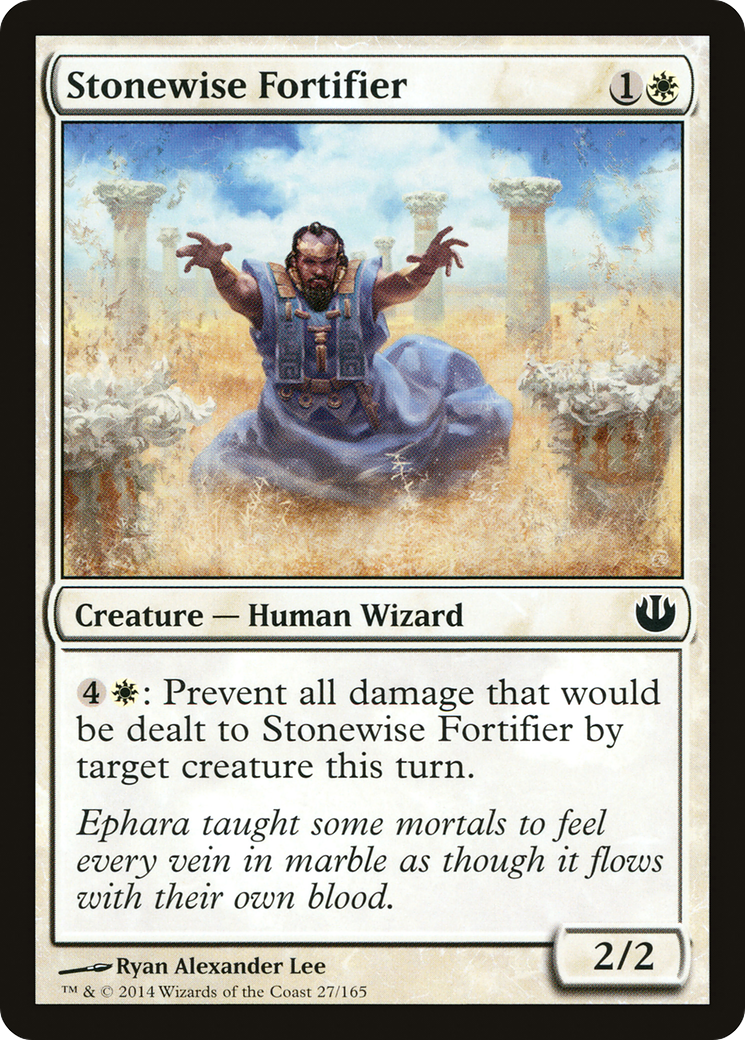 Image of Stonewise Fortifier (JOU-027) - Journey into Nyx Foil