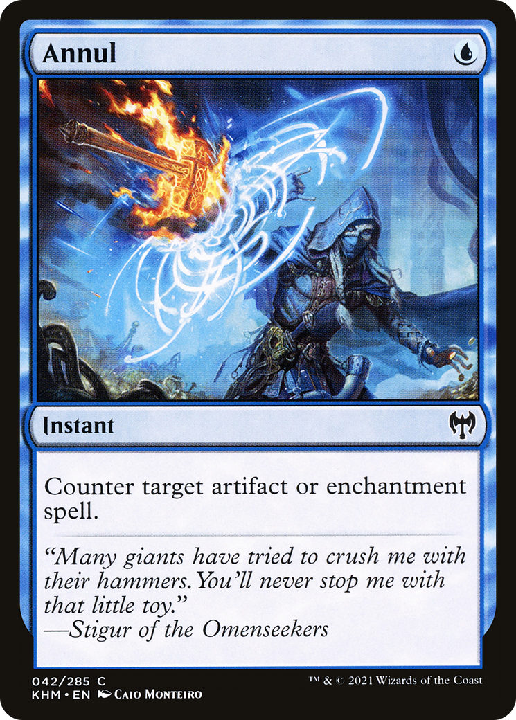 Image of Annul (KHM-042) - Kaldheim Foil