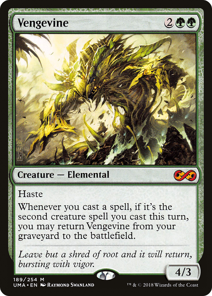 Image of Vengevine (UMA-189) - Ultimate Masters Foil