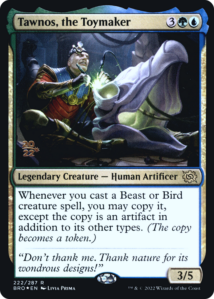 Image of Tawnos, the Toymaker (PRE-222) - The Brothers' War Promos Foil