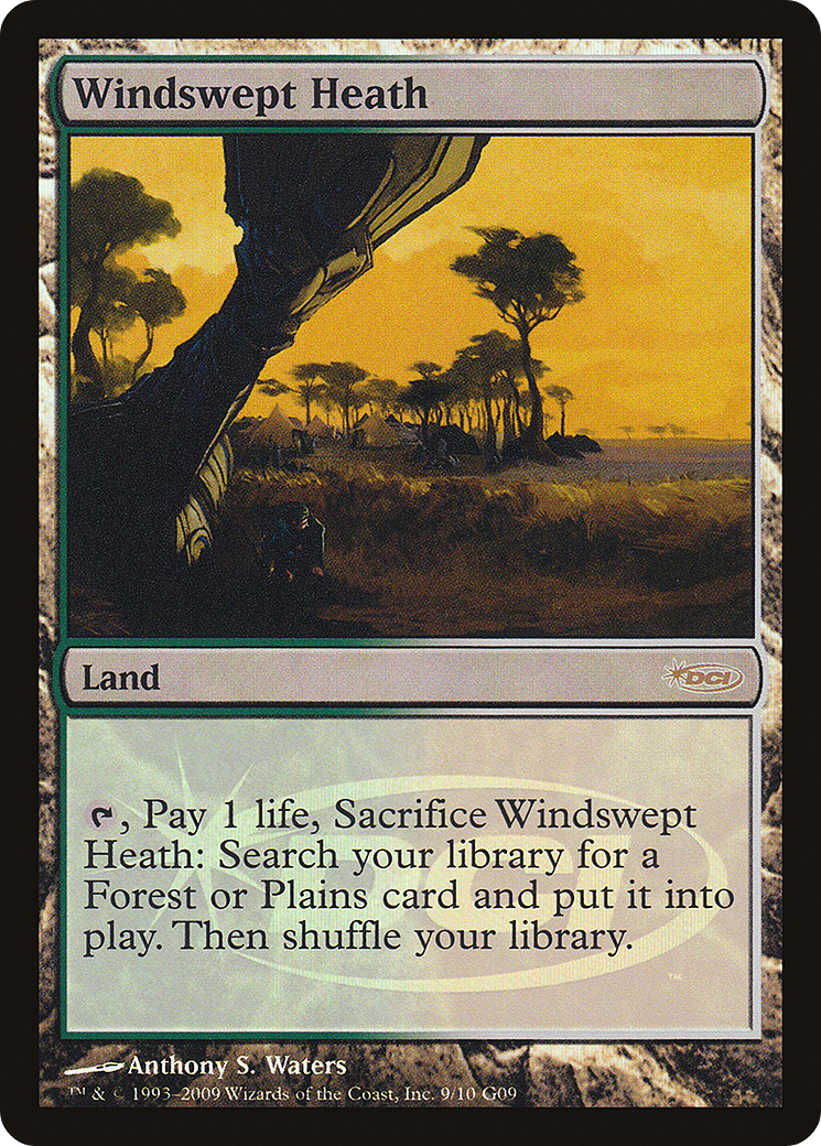 Image of Windswept Heath (JDG-009) - Judge Gift Cards 2009 Foil