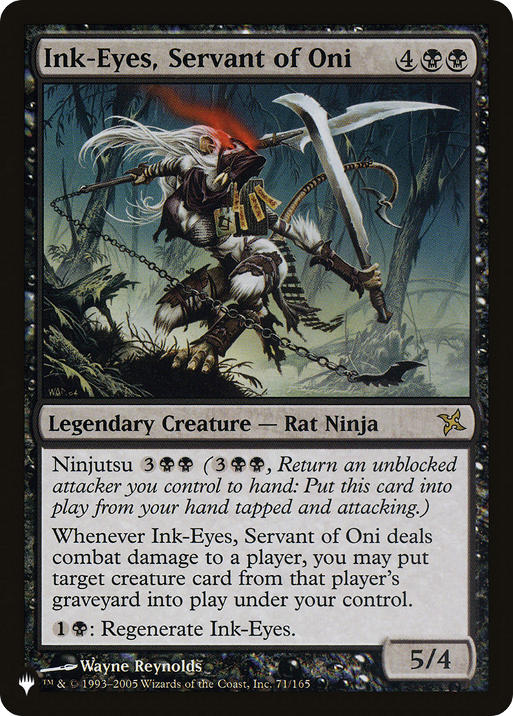 Image of Ink-Eyes, Servant of Oni (LIST-71/165) - The List