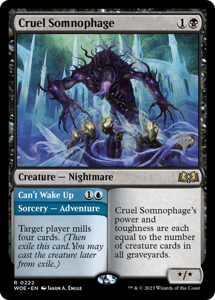 Image of Cruel Somnophage (PPWOE-222) - Wilds of Eldraine Promos