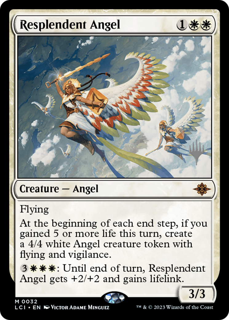 Image of Resplendent Angel (PPLCI-032) - The Lost Caverns of Ixalan Promos Foil