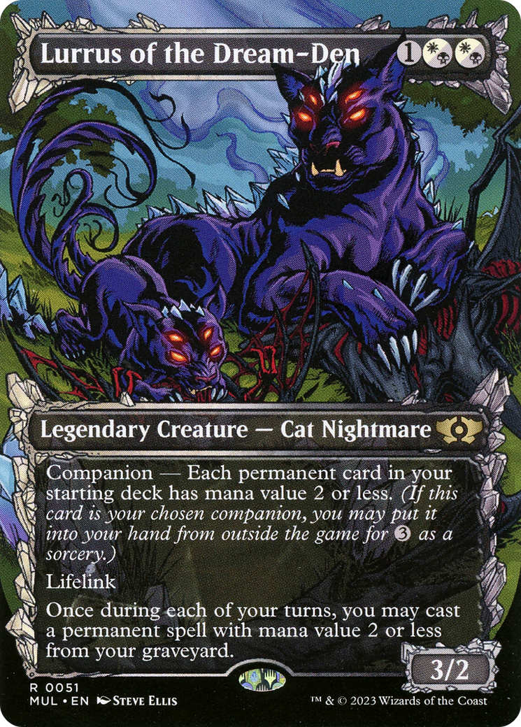 Image of Lurrus of the Dream-Den (MUL-051) - Multiverse Legends: (Showcase) (Borderless)