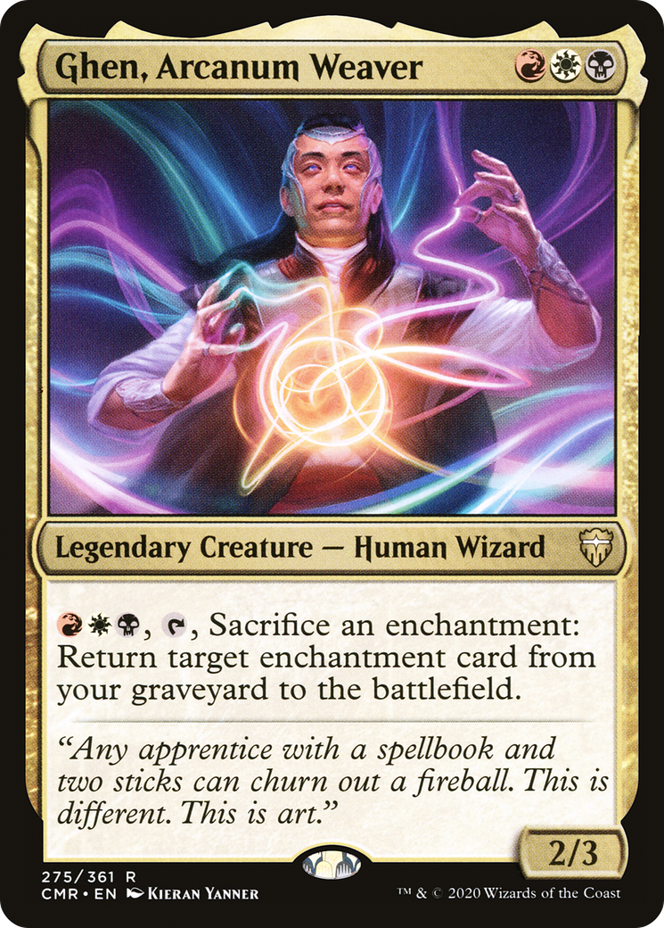 Image of Ghen, Arcanum Weaver (CMR-275) - Commander Legends