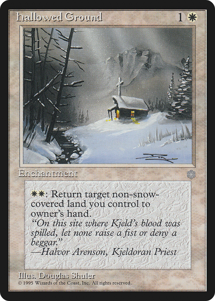 Image of Hallowed Ground (ICE-) - Ice Age