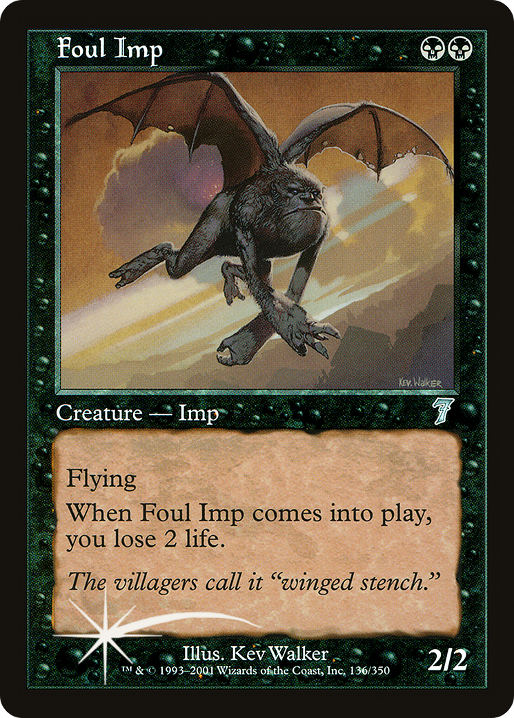Image of Foul Imp (7ED-136) - 7th Edition