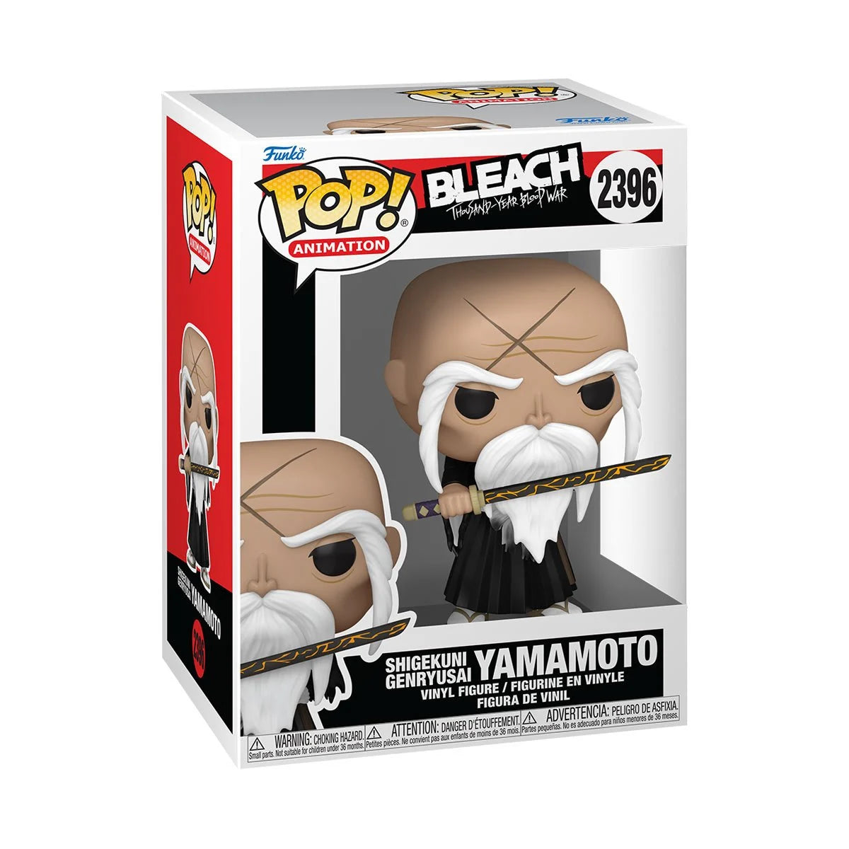 Image of Bleach: Thousand-Year Blood War Shigekuni Genryusai Yamamoto Pop! Vinyl Figure #2396