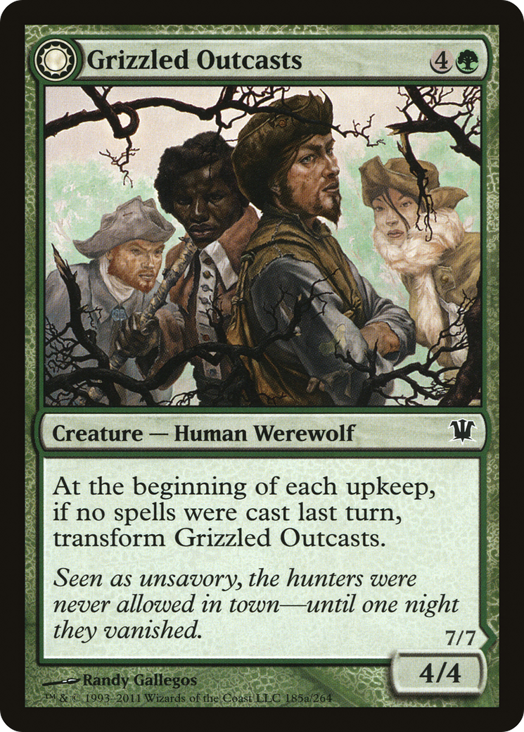 Image of Grizzled Outcasts (ISD-185) - Innistrad: (Double Faced Transform)
