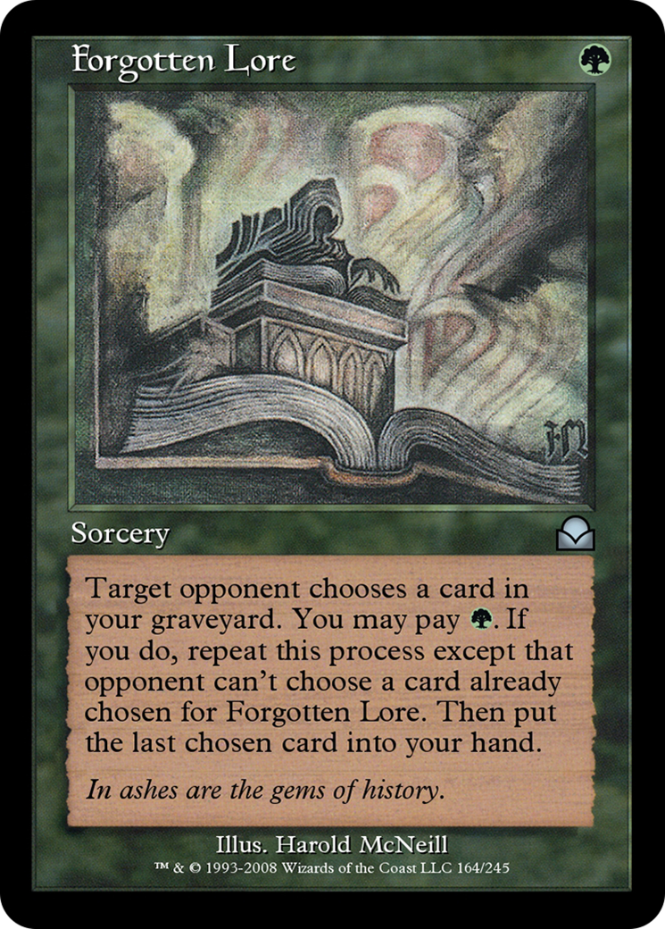Image of Forgotten Lore (ME2-164) - Masters Edition II Foil