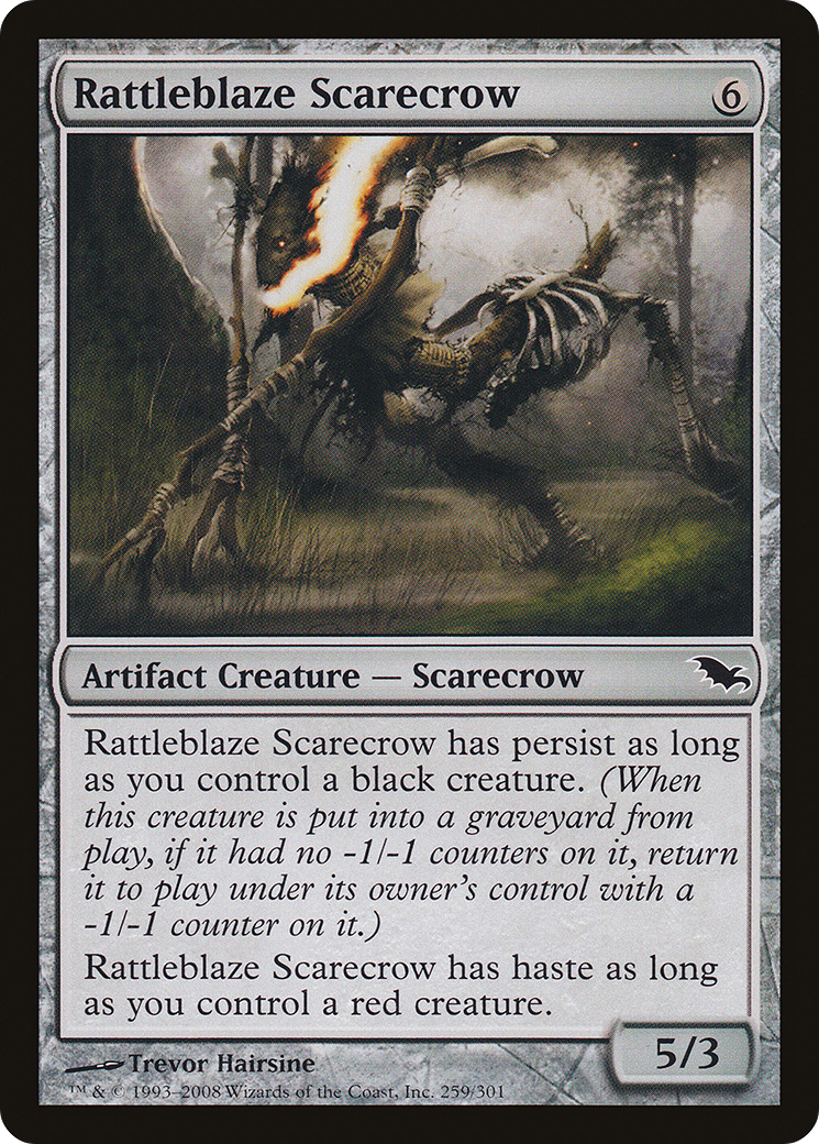 Image of Rattleblaze Scarecrow (SHM-259) - Shadowmoor
