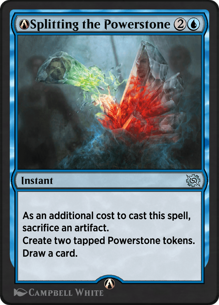 Image of A-Splitting the Powerstone (BRO-A-63) - The Brothers' War