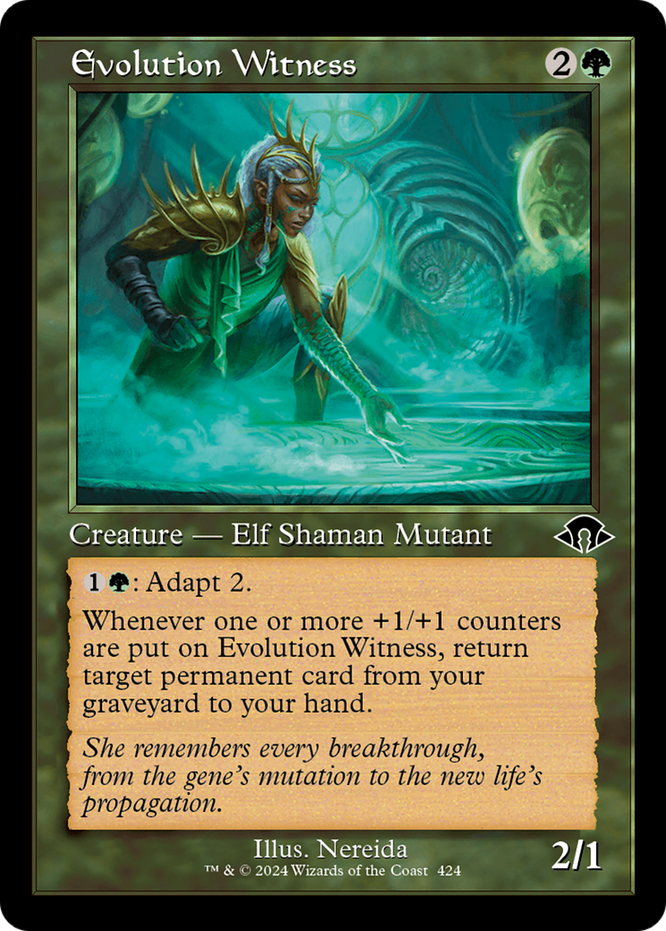 Image of Evolution Witness (Retro Frame) (MH3-424) - Modern Horizons 3