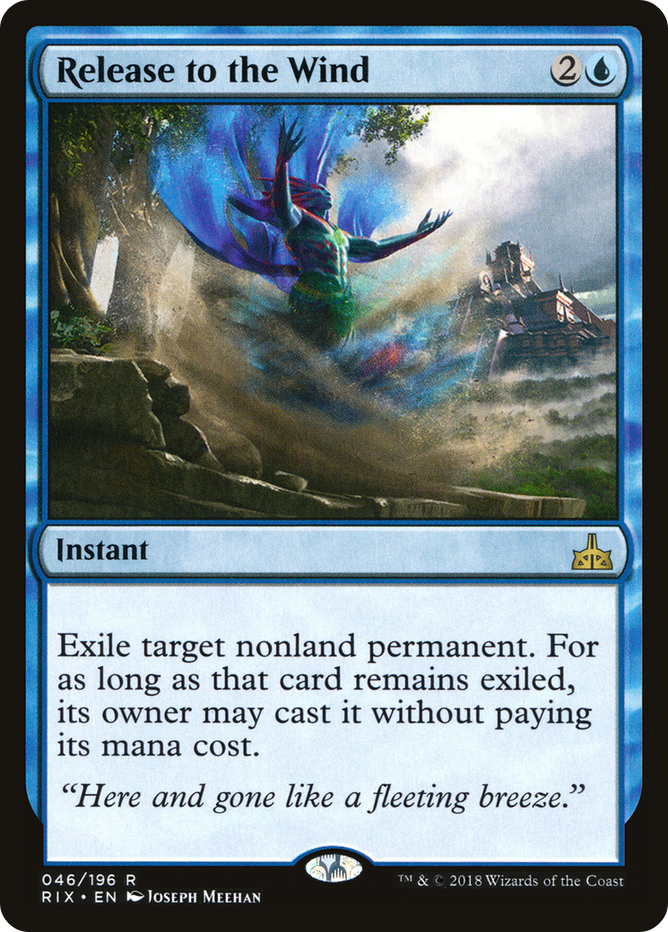 Image of Release to the Wind (RIX-046) - Rivals of Ixalan Foil