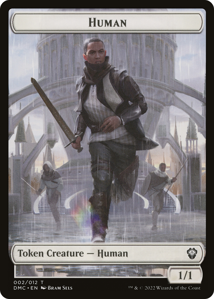 Image of Human (TDMC-002) - Dominaria United Commander Tokens