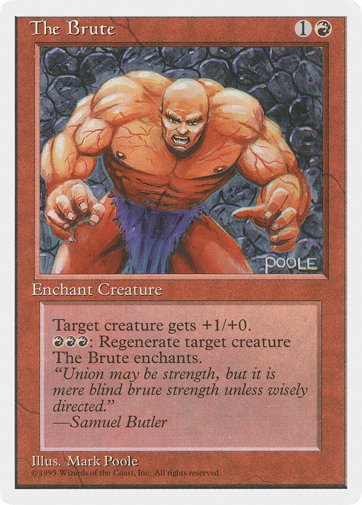 Image of The Brute (4ED-) - Fourth Edition