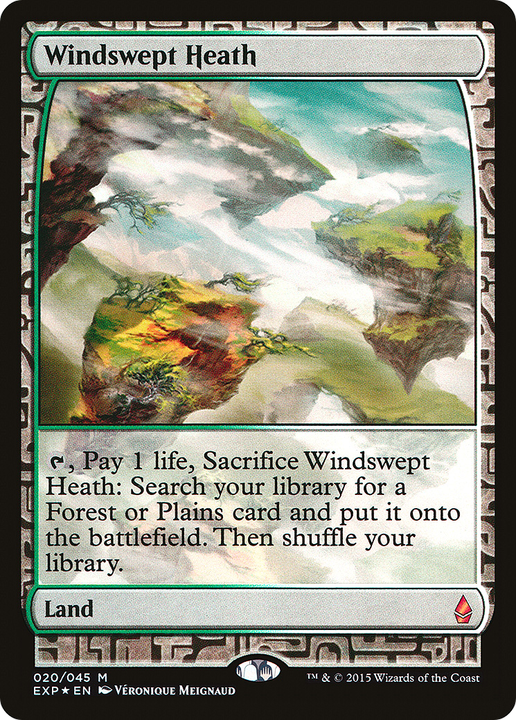 Image of Windswept Heath (EXP-020) - Zendikar Expeditions Foil