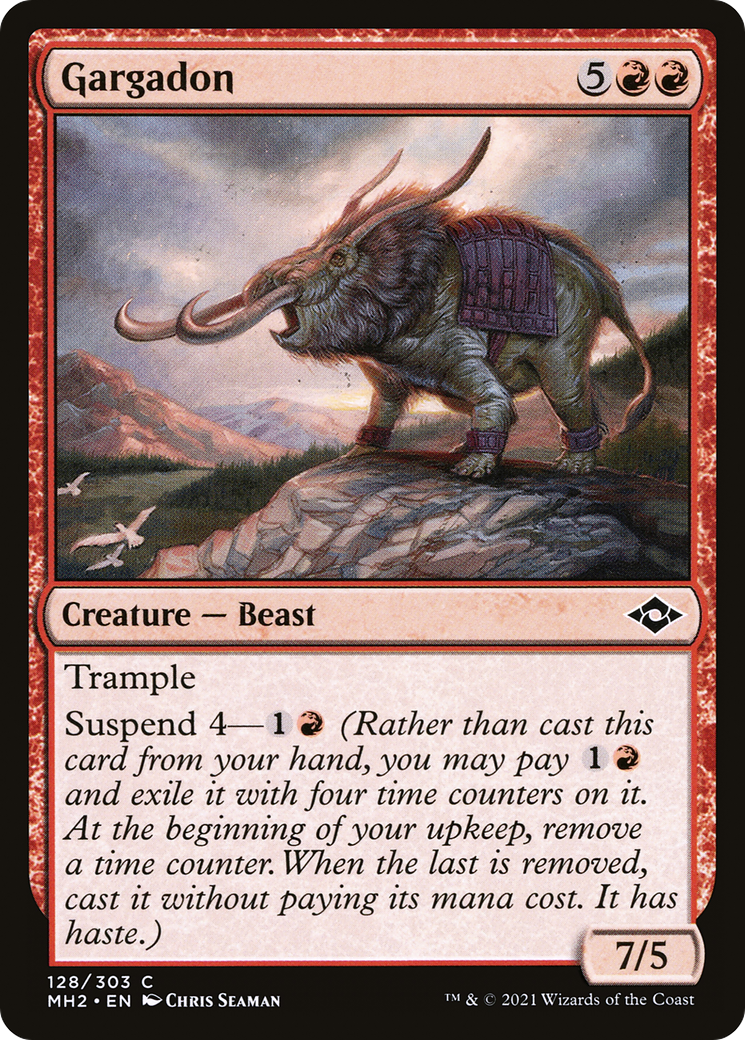 Image of Gargadon (MH2-128) - Modern Horizons 2 Foil