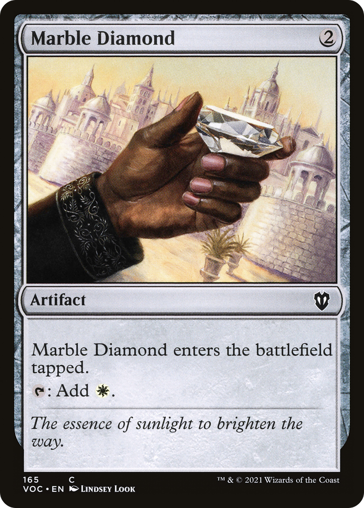 Image of Marble Diamond (VOC-165) - Crimson Vow Commander