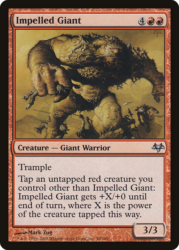 Image of Impelled Giant (EVE-058) - Eventide Foil