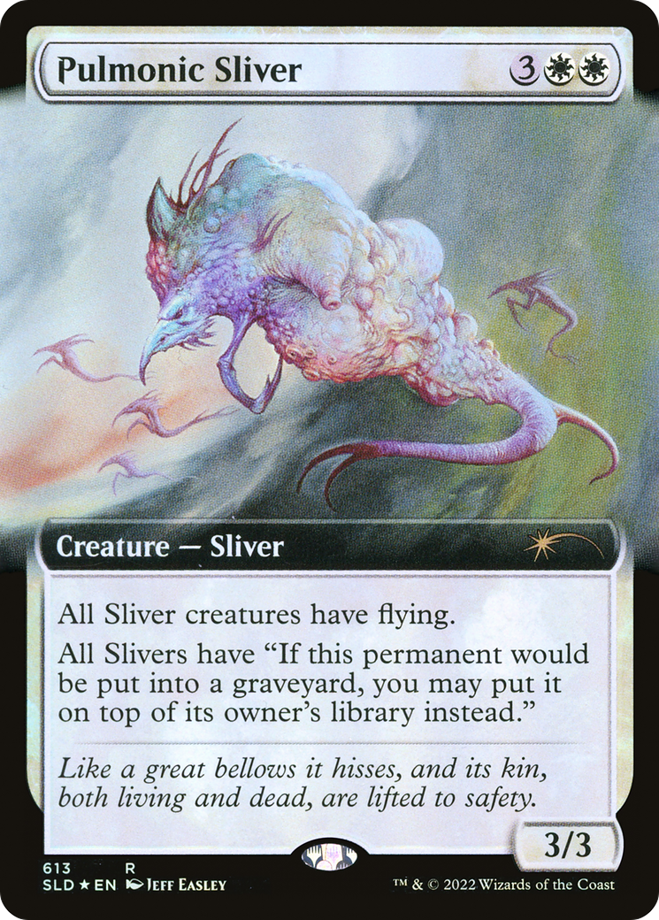 Image of Pulmonic Sliver (Extended Art) (SLD-613) - Secret Lair Drop: (Extended Art) Foil