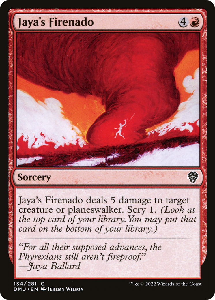 Image of Jaya's Firenado (DMU-134) - Dominaria United