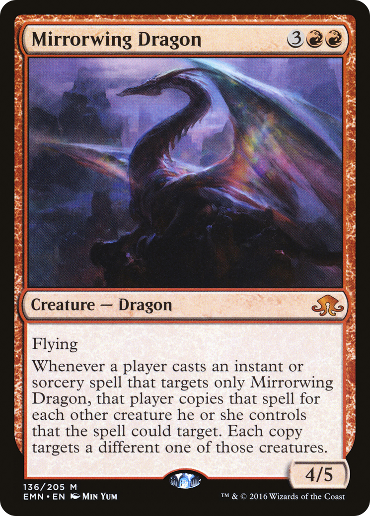 Image of Mirrorwing Dragon (EMN-136) - Eldritch Moon Foil