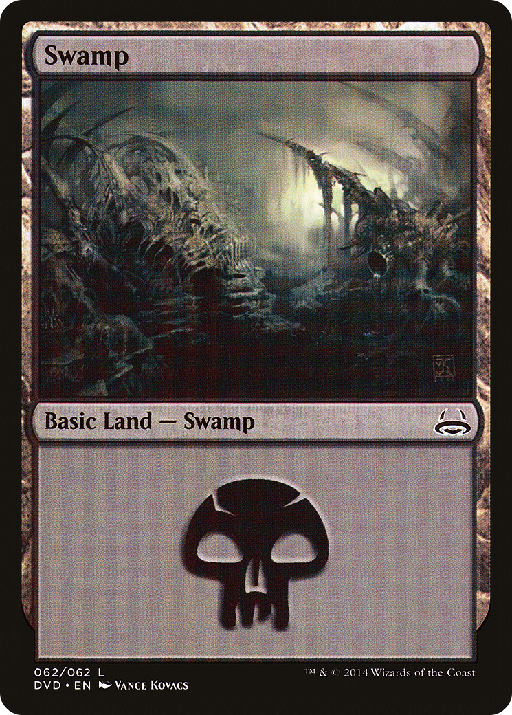 Image of Swamp (62) (Divine vs Demonic) (DD3-062) - Duel Decks Anthology: Divine vs. Demonic