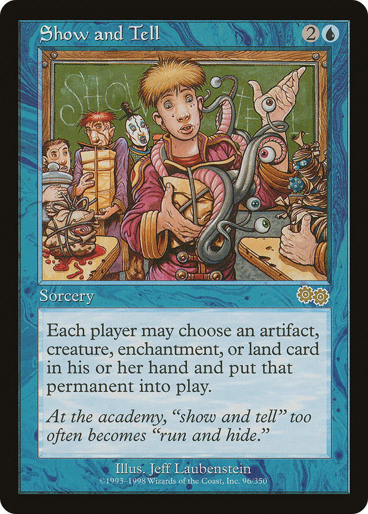 Image of Show and Tell (USG-096) - Urza's Saga