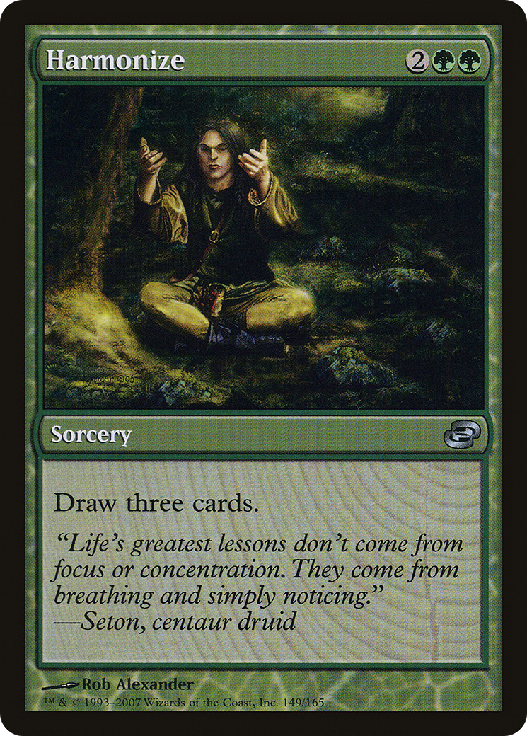 Image of Harmonize (PLC-149) - Planar Chaos: (colorshifted) Foil