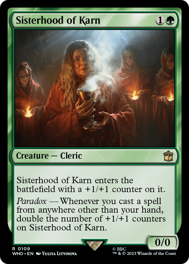 Image of Sisterhood of Karn (WHO-109) - Doctor Who