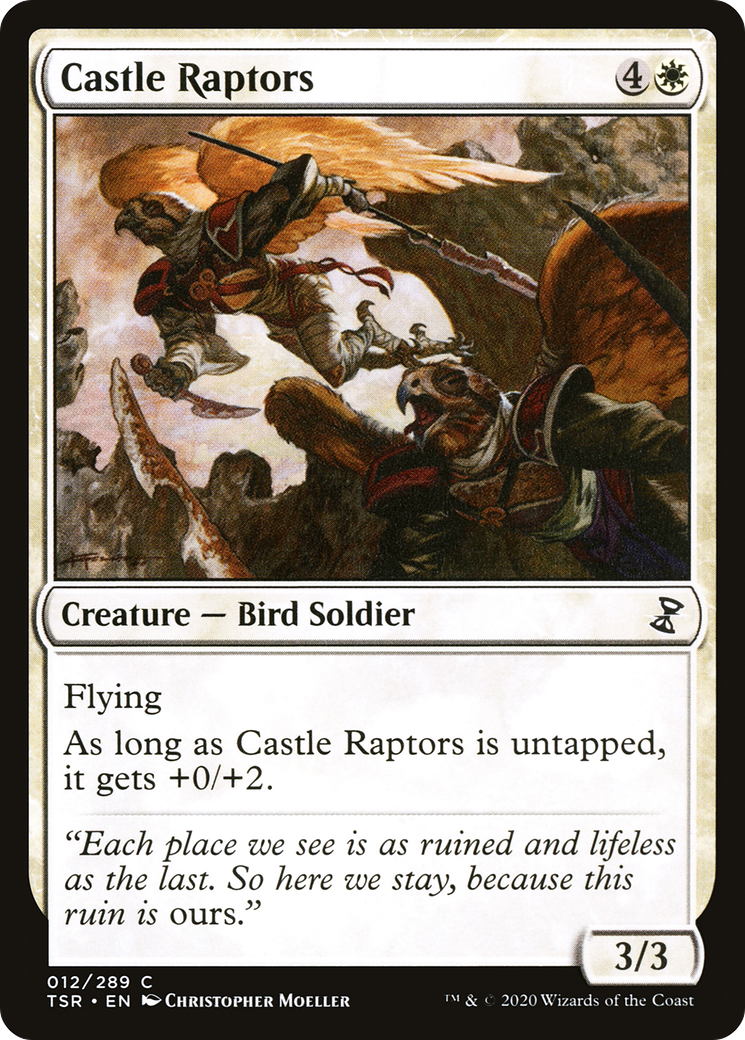 Image of Castle Raptors (TSR-012) - Time Spiral Remastered