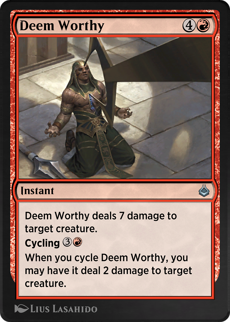 Image of Deem Worthy (AKR-150) - Amonkhet Remastered