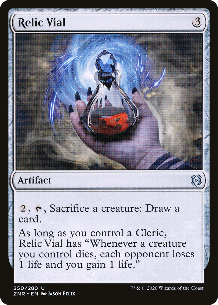 Image of Relic Vial (ZNR-250) - Zendikar Rising