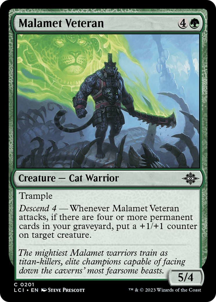 Image of Malamet Veteran (LCI-201) - The Lost Caverns of Ixalan Foil