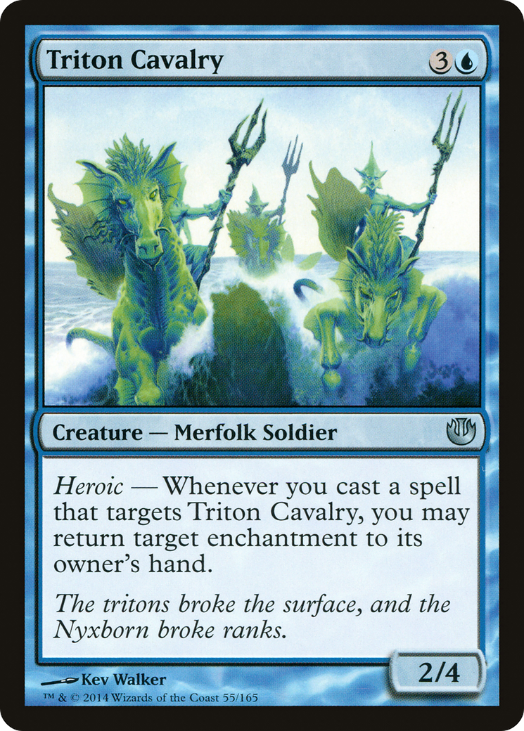 Image of Triton Cavalry (JOU-055) - Journey into Nyx Foil