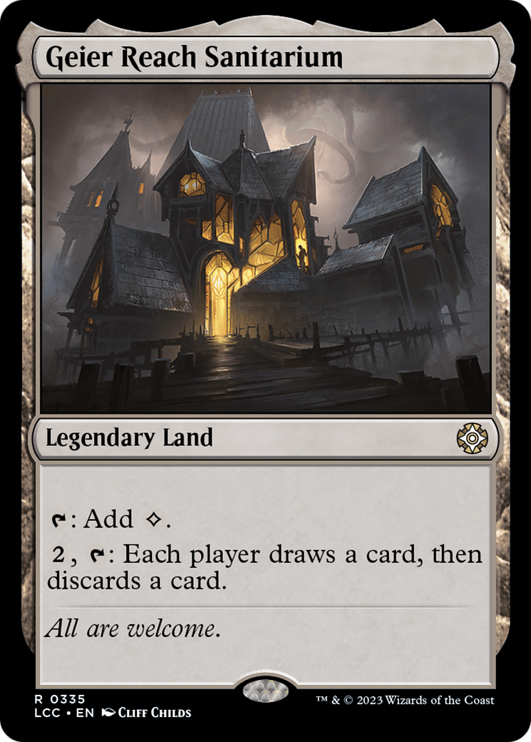 Image of Geier Reach Sanitarium (LCC-335) - The Lost Caverns of Ixalan Commander