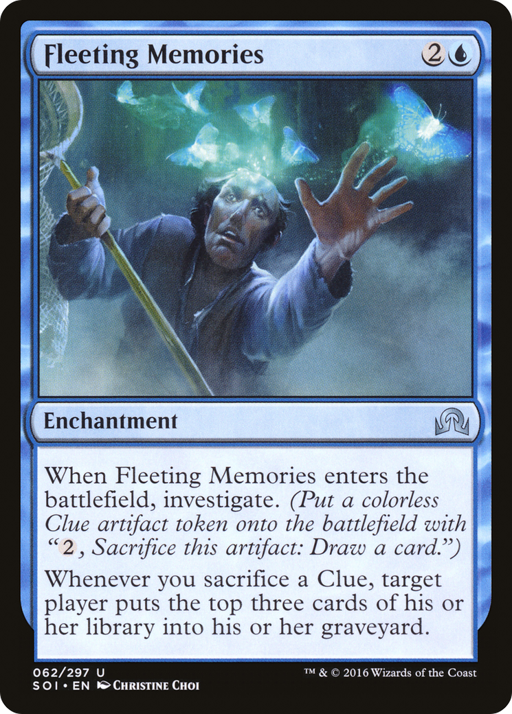 Image of Fleeting Memories (SOI-062) - Shadows over Innistrad Foil