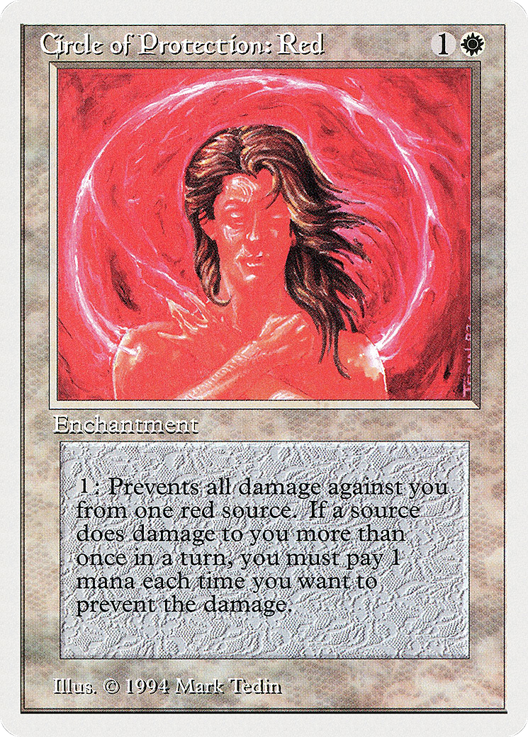 Image of Circle of Protection: Red (SUM-012) - Summer Magic / Edgar