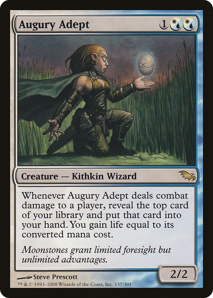 Image of Augury Adept (SHM-137) - Shadowmoor
