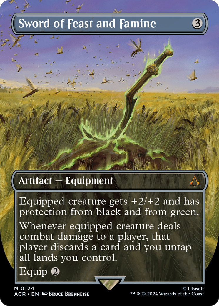 Image of Sword of Feast and Famine (Borderless) (ACR-124) - Assassin's Creed (Borderless)