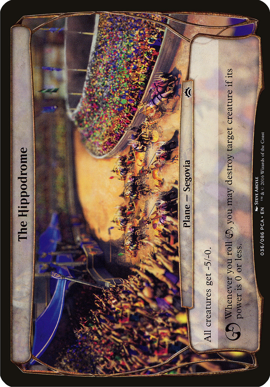 Image of The Hippodrome (Planechase Anthology) (OVER-) - Planechase Anthology Planes