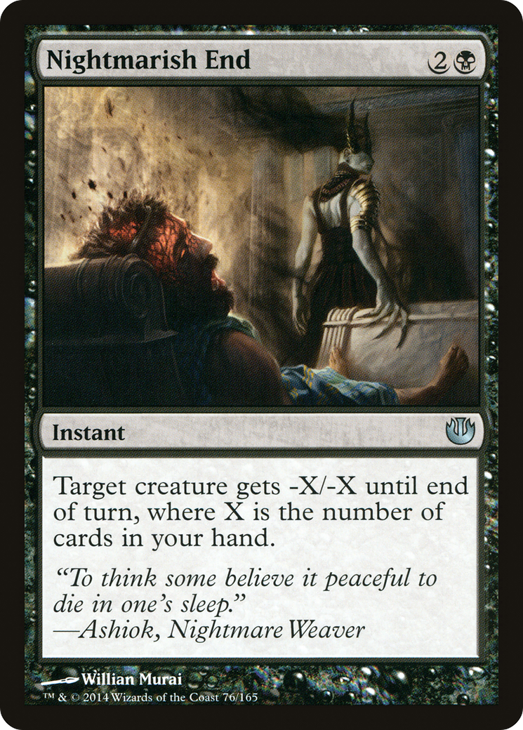 Image of Nightmarish End (JOU-076) - Journey into Nyx Foil
