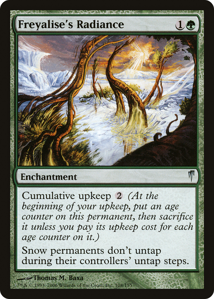 Image of Freyalise's Radiance (CSP-108) - Coldsnap Foil