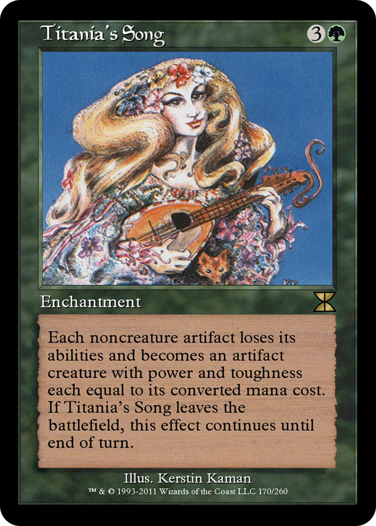 Image of Titania's Song (ME4-170) - Masters Edition IV Foil